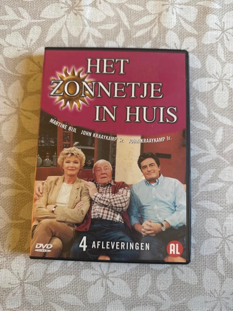 3 x Het Zonnetje in Huis DVD - 4 Afleveringen per DVD, Alle leeftijden, Ophalen of Verzenden, Gebruikt, Komedie