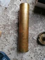 Franse 75mm huls Wo1/Wo2, Ophalen of Verzenden, Landmacht, Overige gebieden, Hulzen of Bodemvondsten