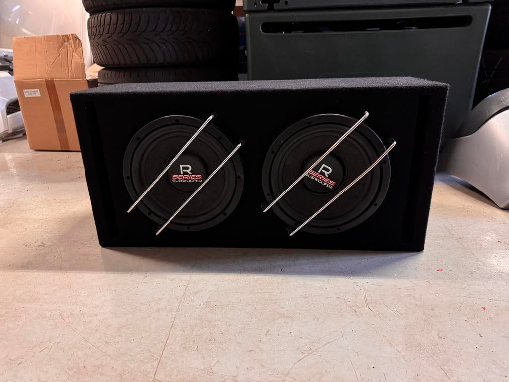 Audio System R series subwoofer, Auto diversen, Autospeakers, Ophalen, Zo goed als nieuw