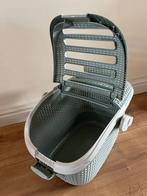 Reismand kat, lichtblauw, merk Curver, Dieren en Toebehoren, Kattenmanden, Ophalen