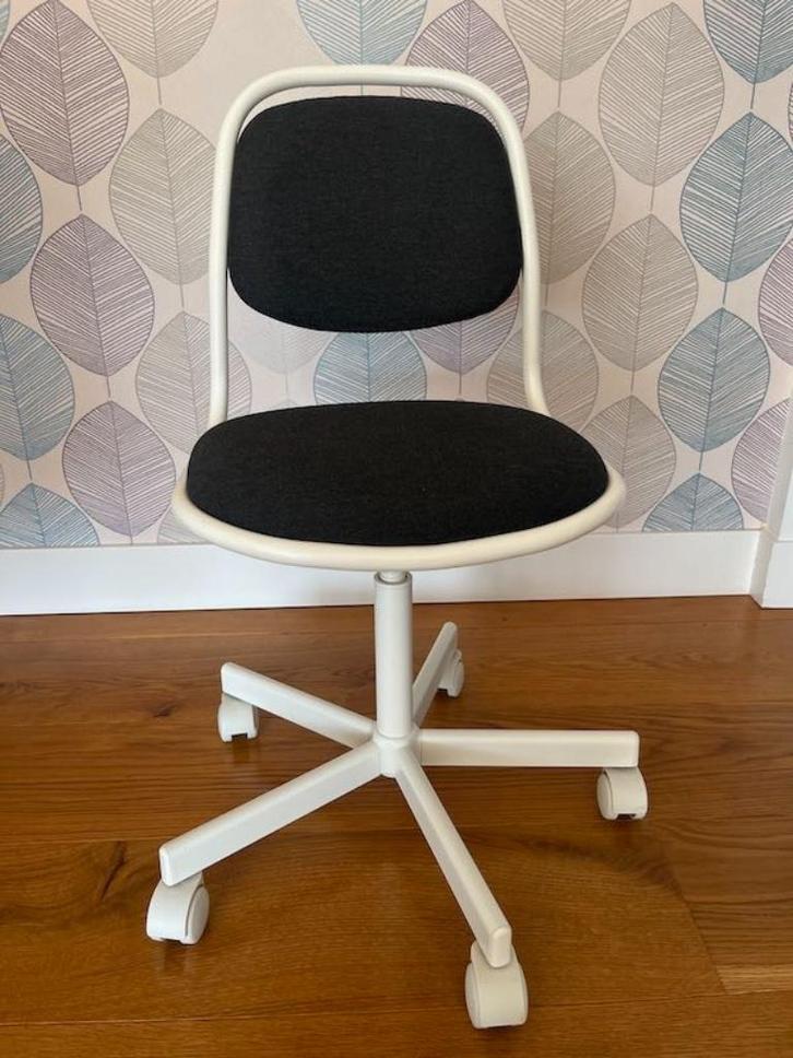Kinderbureaustoel- Ikea ÖRFJÄLL Donkergrijs, Kinderen en Baby's, Kinderkamer | Tafels en Stoelen, Zo goed als nieuw, Stoel(en)