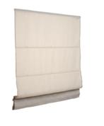 Vouwgordijnen en rolgordijn verduisterend, Ophalen, Crème, Gebruikt, Landelijk