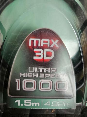 max 3d ultra high speed 1000 hdmi beschikbaar voor biedingen