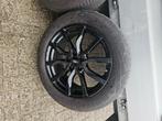 Lichtmetalen  zwarte Velgen met  zomerbanden 235/55R19, Banden en Velgen, Nieuw, Winterbanden, 235 mm