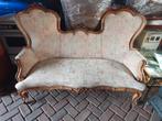 Barokbank en 2 stoelen, Huis en Inrichting, Stoelen, Ophalen, Gebruikt