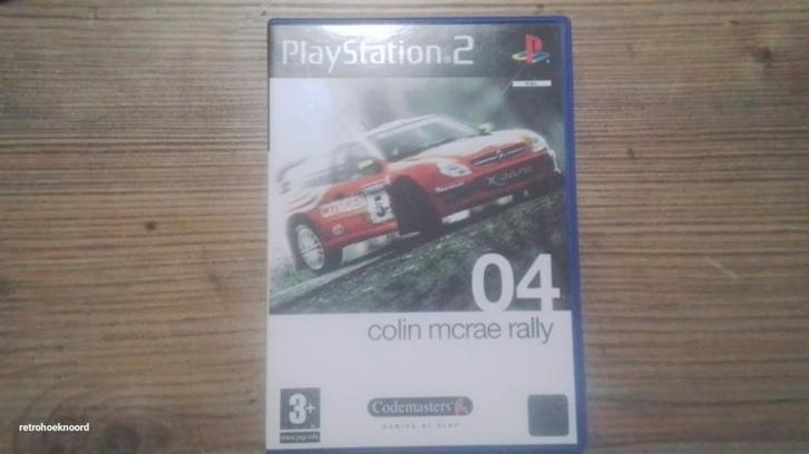 Colin McRae Rally 04 - PS2, Spelcomputers en Games, Games | Sony PlayStation 2, Gebruikt, Racen en Vliegen, 1 speler, Vanaf 3 jaar