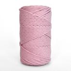 3 mm macramé haakwerk garen koord touw roze pink katoen, Hobby en Vrije tijd, Overige Hobby en Vrije tijd, Nieuw, Ophalen of Verzenden