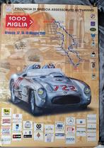 Mille Miglia, originele poster 2001, Verzamelen, Auto's, Ophalen of Verzenden, Zo goed als nieuw