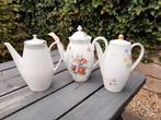 Vintage, retro koffiepot, theepot, 3 stuks, Ophalen