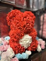 Rozen beren Valentijn geschenk - verjaardag - Liefde NIEUW, Verzamelen, Ophalen of Verzenden, Zo goed als nieuw, Stoffen beer