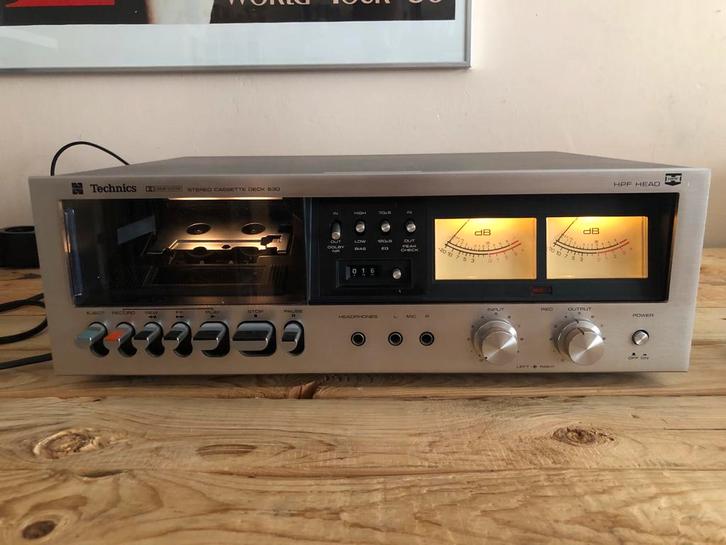 Technics RS-630USD top cassettedeck, gereviseerd, Audio, Tv en Foto, Cassettedecks, Enkel, Overige merken, Tape counter, Ophalen of Verzenden