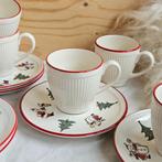 *KERST* Wedgwood Windsor Christmas kop schotel | p.st *5=4*, Huis en Inrichting, Keuken | Servies, Ophalen of Verzenden, Zo goed als nieuw