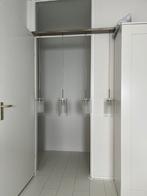 RVS Hanglamp met 4 Spots, Huis en Inrichting, Lampen | Hanglampen, Ophalen, Zo goed als nieuw, Metaal, Minder dan 50 cm