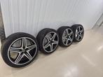 Mercedes AMG velgen met Continental banden (18 inch), Auto-onderdelen, Banden en Velgen, 19 inch, Gebruikt, Banden en Velgen, Ophalen of Verzenden