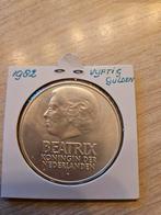 Nieuw! 50 Gulden Beatrix 1982, Postzegels en Munten, Munten | Nederland, Koningin Beatrix, Zilver, Ophalen of Verzenden, Losse munt