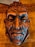 Maori tatoo masker, Antiek en Kunst, Ophalen of Verzenden