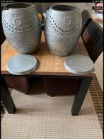 Marokkaanse bijzettafeltje, Huis en Inrichting, Ophalen, Minder dan 45 cm, Minder dan 55 cm, Metaal of Aluminium