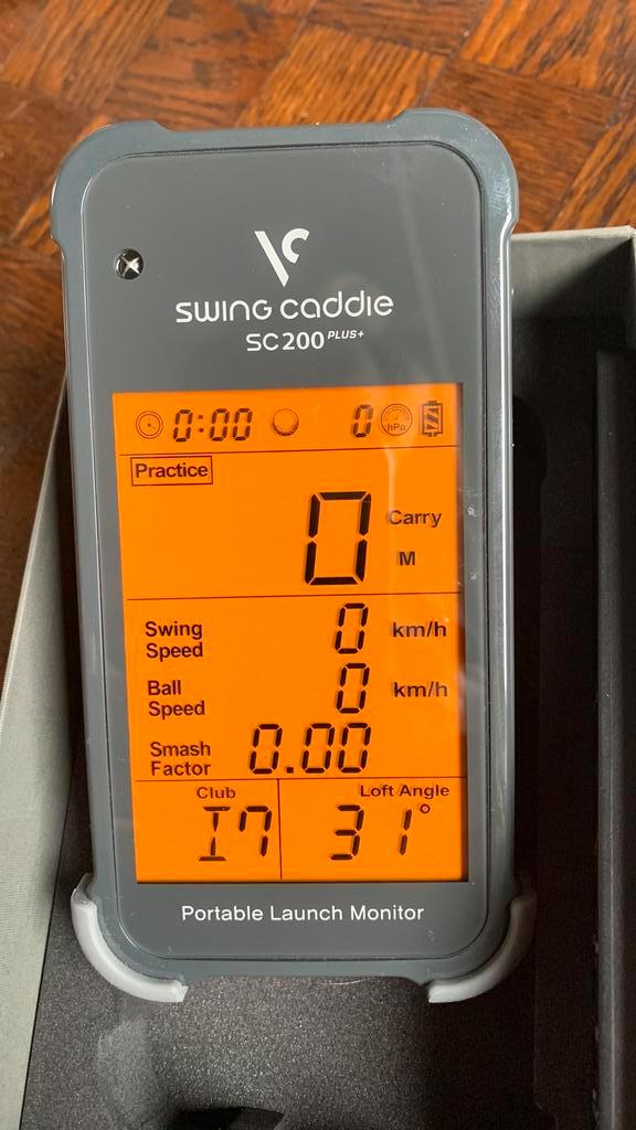 Swing Caddie SC200+ Launch Monitor, Sport en Fitness, Golf, Zo goed als nieuw, Overige typen, Overige merken, Ophalen of Verzenden