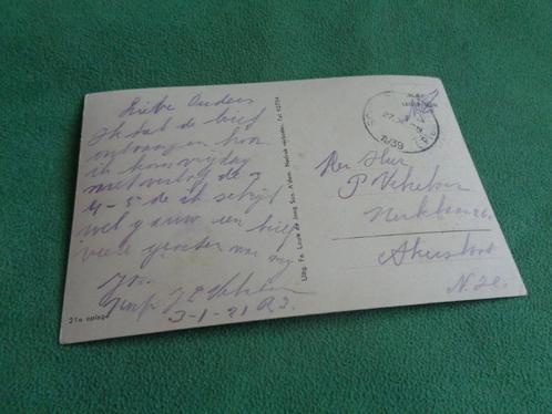 1939 veldpost NL leger 3-I-21 RI mobilisatie, Verzamelen, Militaria | Algemeen, Landmacht, Overige typen, Nederland, Verzenden