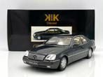 Mercedes 600 SEC Zwart Antraciet 1:18 S600 W140 Coupé, Hobby en Vrije tijd, Modelauto's | 1:18, Ophalen of Verzenden, Nieuw, Auto