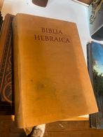 Bijbel Hebreeuws biblia Hebraica Rudolf Kittel, Ophalen of Verzenden