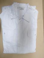 Overall | wit | mt 54 | 65% polyester - 35% katoen | nw, Tuin en Terras, Werkkleding, Ophalen of Verzenden, Nieuw, Overall