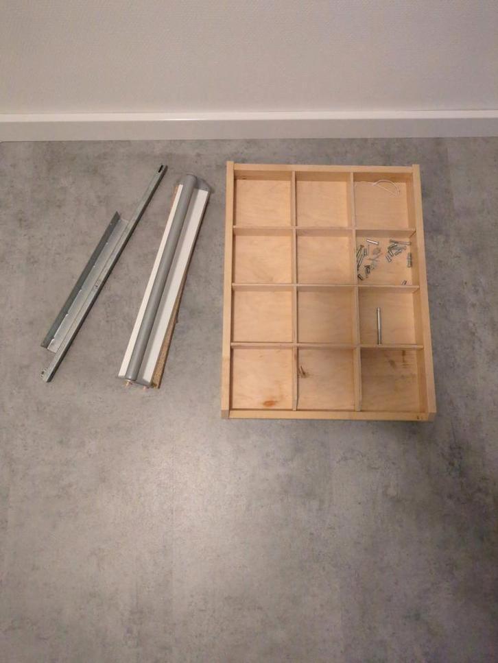 IKEA Pax Onderdelen: Sieradenlade, Stang, Geleider, Huis en Inrichting, Kasten | Overige, Gebruikt, Ophalen