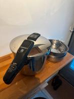 WMF Perfect Snelkookpan 6L, Huis en Inrichting, Keuken | Potten en Pannen, Ophalen, Gebruikt, Rvs, Kookpan of Snelkookpan