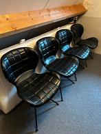 4 Zuiver Eetkamerstoelen - Comfortabel & Stijlvol!, Huis en Inrichting, Ophalen, Gebruikt, Zwart, Vier