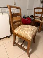 Vier oude eettafel stoelen, Ophalen, Hout, Gebruikt, Bruin