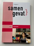 Samengevat Economie VWO, Boeken, Schoolboeken, Ophalen of Verzenden, Zo goed als nieuw