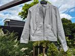 Nieuw beige spijkerjasje met leuke details maat 44, Ophalen of Verzenden, Nieuw, Maat 42/44 (L), Beige