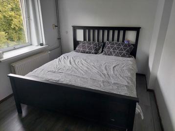 Ikea Bedframe 160x200 + Lattenbodems - afbeelding 1