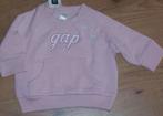 Lichtroze GAP meisjes sweater maat 50/56 NIEUW (5661) a, Kinderen en Baby's, Babykleding | Maat 50, Nieuw, Ophalen of Verzenden