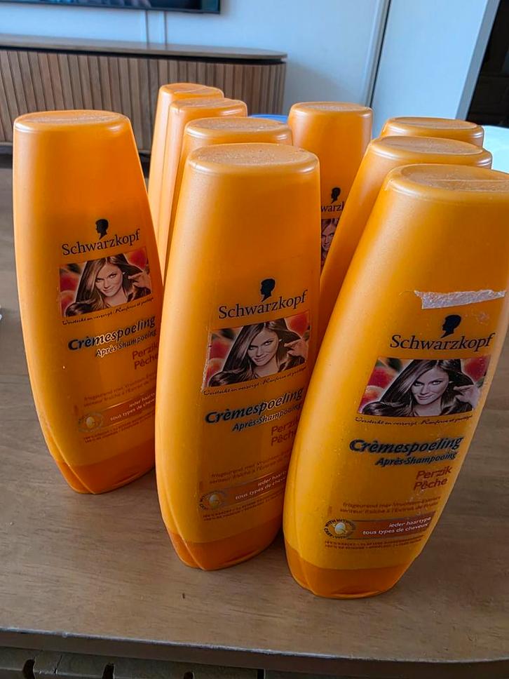 Schwarzkopf Crèmespoeling Perzik 9 stuks, Sieraden, Tassen en Uiterlijk, Uiterlijk | Haarverzorging, Nieuw, Shampoo of Conditioner