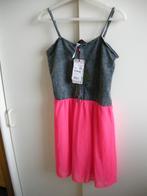 Opruiming! Nieuw! Super leuk jurk jeans met roze tule...Maat, Ophalen of Verzenden, Nieuw, Jongen of Meisje, Jurk of Rok