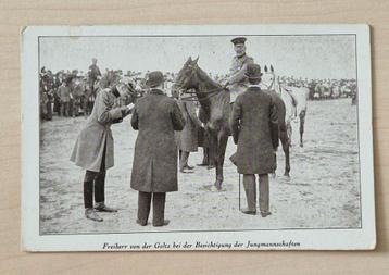 Veldpostkaart Freiherr von der Goltz, 1916 beschikbaar voor biedingen