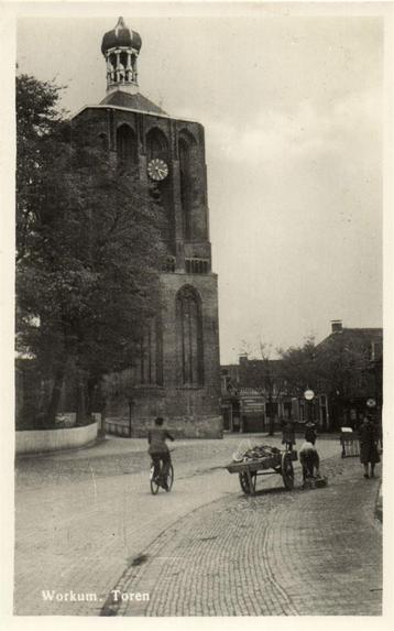 Workum. Toren - 1943? gelopen beschikbaar voor biedingen