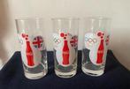 3 Coca-Cola glazen tgv Olympische zomerspelen 2012.H.13,5 cm, Ophalen of Verzenden, Zo goed als nieuw, Frisdrankglas