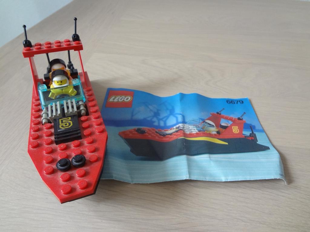 Lego complete set 6679 speedboot, Ophalen of Verzenden, Zo goed als nieuw, Complete set, Lego