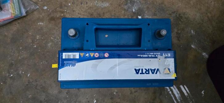 Varta Accu 12V 74Ah - Zo Goed Als Nieuw!, Auto-onderdelen, Accu's en Toebehoren, Ophalen of Verzenden