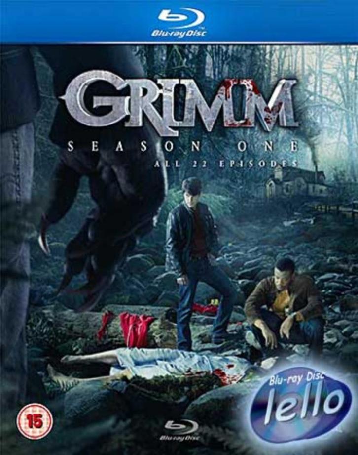 Blu-ray: Grimm, Seizoen 1 (2012 David Giuntoli) UK niet NLO, Cd's en Dvd's, Blu-ray, Nieuw in verpakking, Tv en Series, Boxset