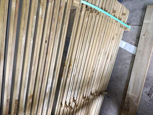 Nieuwe grenen schuttingplanken 179,5 cm – grote voorraad, Tuin en Terras, Schuttingen, Nieuw, Hout, Minder dan 3 meter, Ophalen