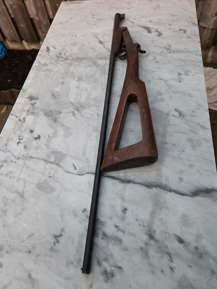 Antiek Geweer voor 1870 plooigeweer, Antiek en Kunst, Antiek | Overige Antiek, Ophalen of Verzenden