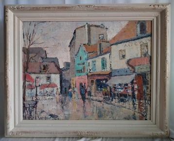 Jan den Hengst (1904-1983) - Frans dorpje - 1940 beschikbaar voor biedingen