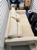 Nous Adam rib velvet beige tweezitsbank, Ophalen, 150 tot 200 cm, Tweepersoons, 75 tot 100 cm