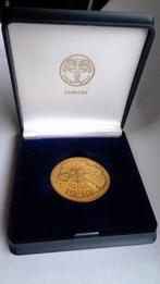 Herdenkingspenning 950 jaar stad Groningen, Postzegels en Munten, Ophalen of Verzenden, Brons, Nederland