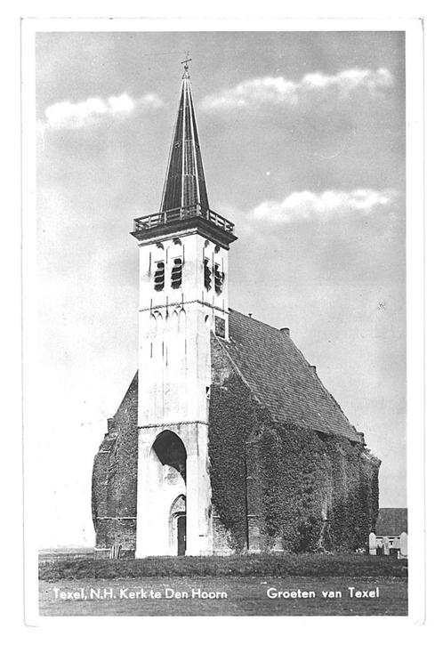 900264	Texel	NH Kerk	Den Hoorn	Postzegel afgeweekt, Verzamelen, Ansichtkaarten | Nederland, Gelopen, Waddeneilanden, 1960 tot 1980