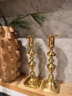 Prachtige set oude kandelaars, Ophalen of Verzenden, Overige materialen