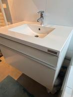 Detremmerie badkamermeubel wit inclusief Grohe kraan, Huis en Inrichting, Badkamer | Badkamermeubels, Ophalen, Gebruikt, 50 tot 100 cm